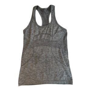 Lululemon‎ swiftly Gray Women's Racerback Tank Top size 6